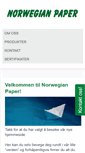 Mobile Screenshot of norwegianpaper.com